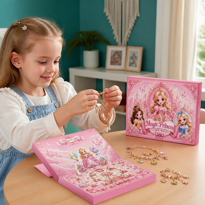 Prinzessinnen-DIY-Adventskalender zum Schmuck- & Armbänderbasteln