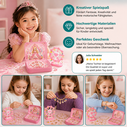 Prinzessinnen-DIY-Adventskalender zum Schmuck- & Armbänderbasteln