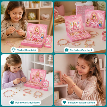 Prinzessinnen-DIY-Adventskalender zum Schmuck- & Armbänderbasteln