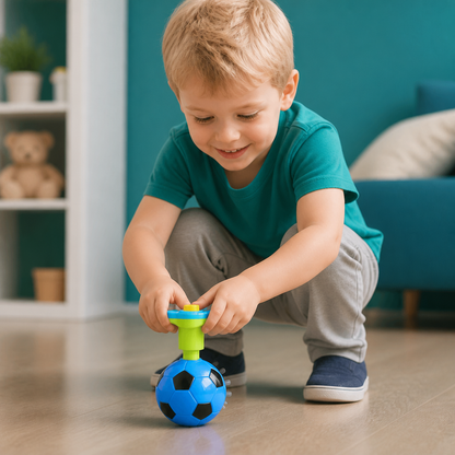 Interaktiver leuchtender Musikkreisel für Kinder