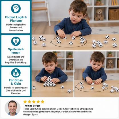 Magnetisches Fußball-Strategiespiel – Interaktive Familien-Challenge für Kinder & Erwachsene