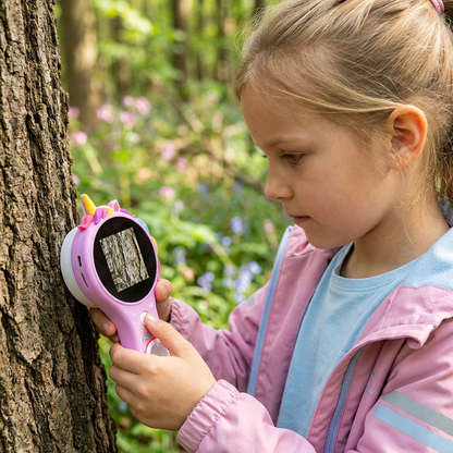 Kinder Video-Mikroskop mit Bildschirm – Mobiles Forschungsgerät für kleine Entdecker