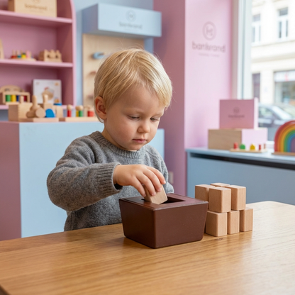 3D Holz-Logikpuzzle & Formenrätsel