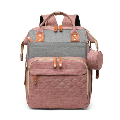 2in1 Baby Rucksack mit integriertem Wickelbett