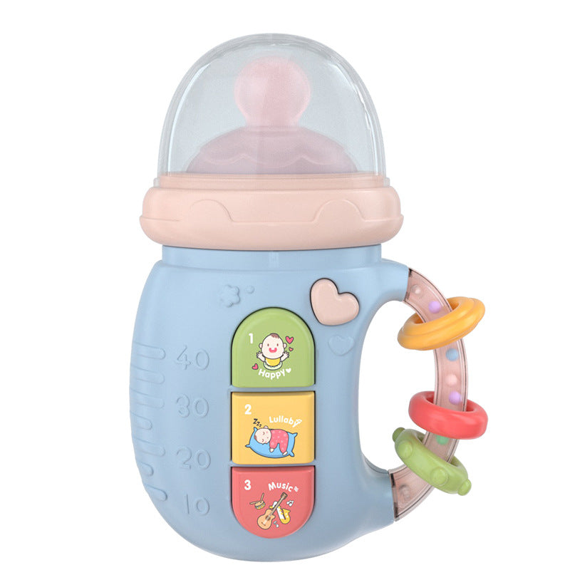 Musikalischer Baby Schnuller mit Beißring und Rasseln