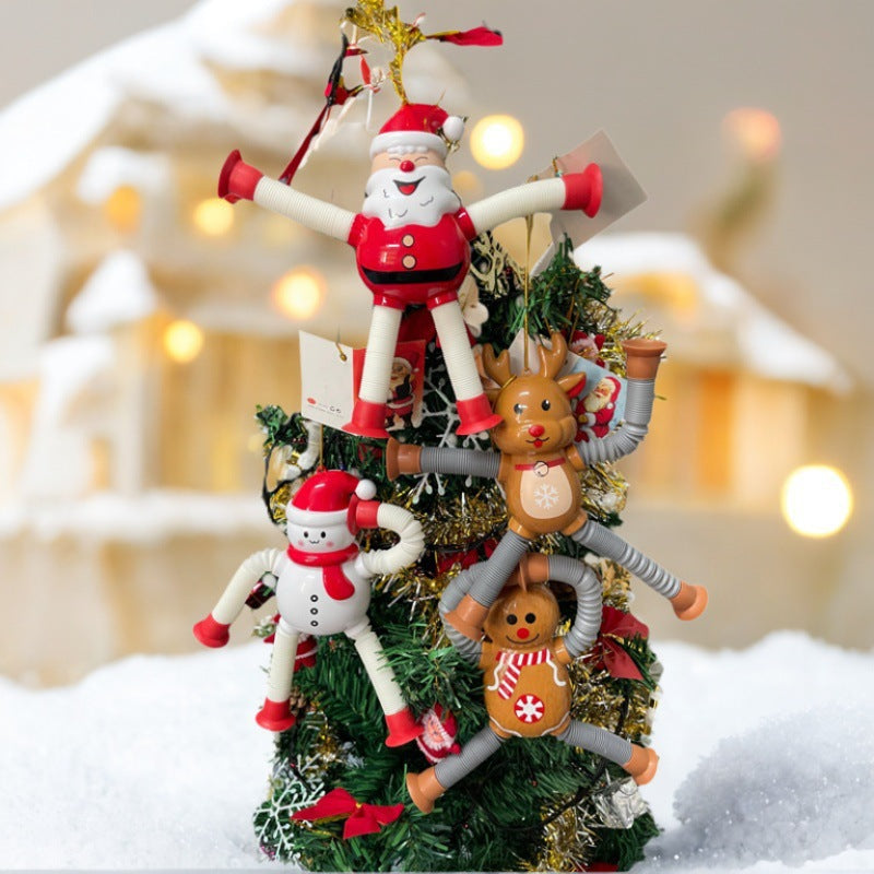Weihnachtliche Sensorische Saugnapf Baby Spielzeug Figuren