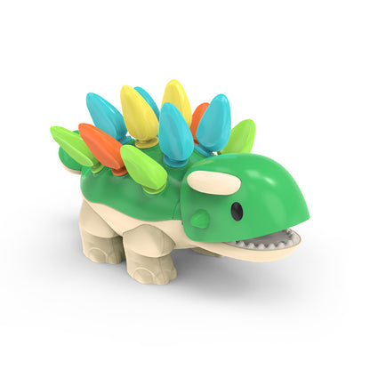 Montessori Farben Dinosaurier
