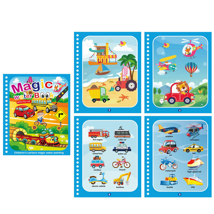 Magisches Wasser Malbuch für Kinder
