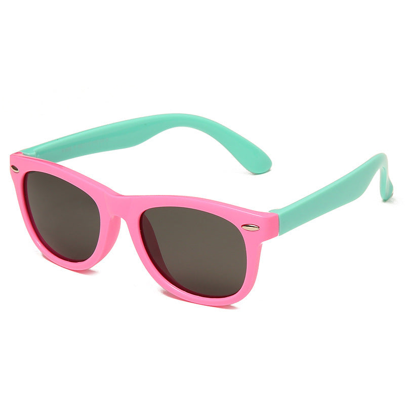 Kinder Flex Sonnenbrille mit Flexiblem und robustem Rahmen