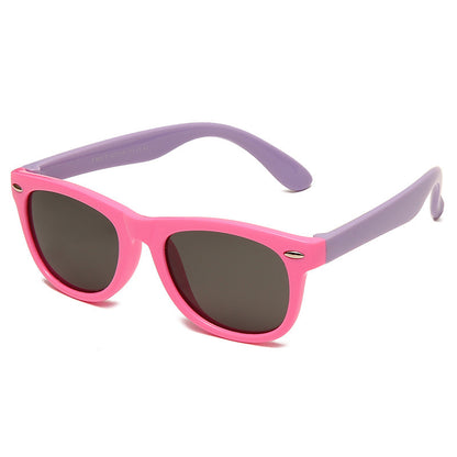 Kinder Flex Sonnenbrille mit Flexiblem und robustem Rahmen