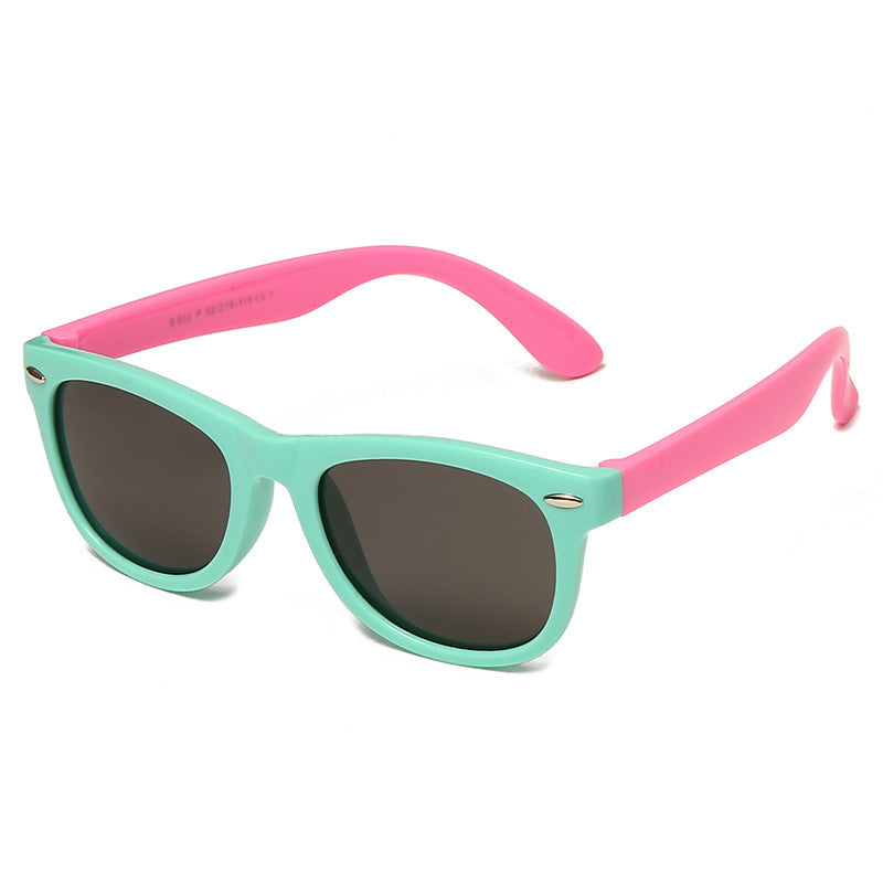 Kinder Flex Sonnenbrille mit Flexiblem und robustem Rahmen