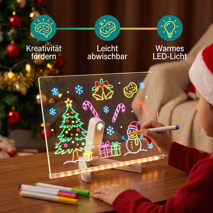 Leuchtendes LED Zeichenbrett für Kinder