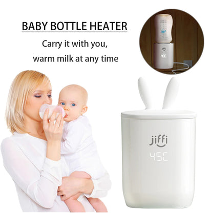 Tragbarer Babymilchwärmer - schnelles und bequemes Erwärmen von Babyflaschen