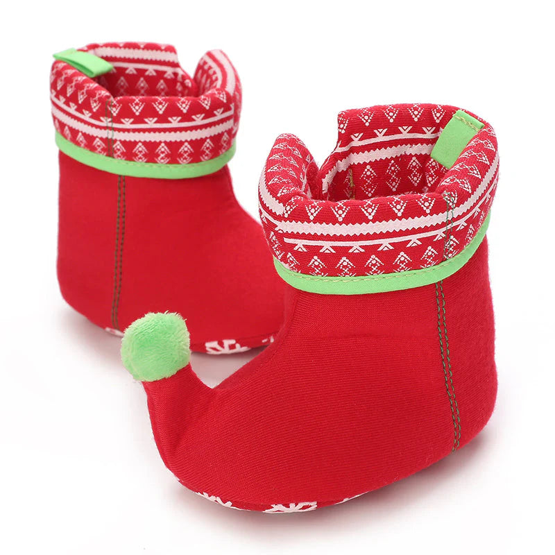 Weihnachtshausschuhe für Kinder - Süße Rentier & Santa Designs