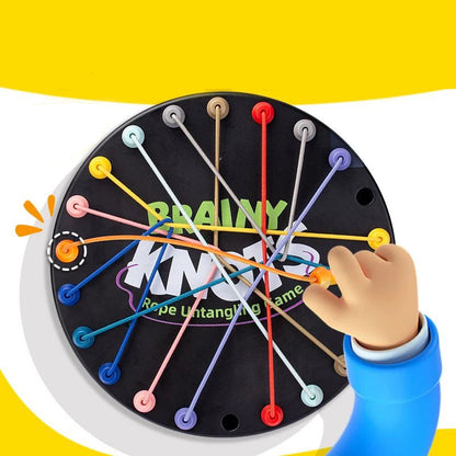 Spaßiges Knoten Puzzle Spiel