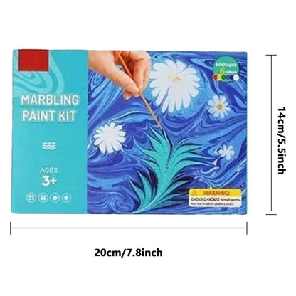 Farbenfrohe Wasserfarben-Kunstwerke - Malset