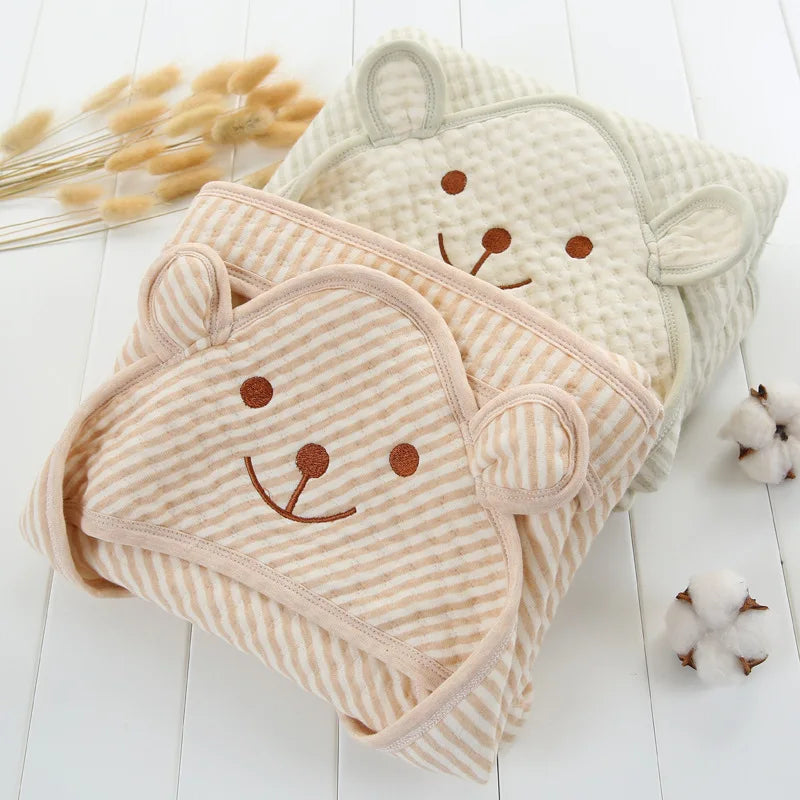 Baby Kapuzenhandtuch – Weiches, saugfähiges Handtuch für Babys