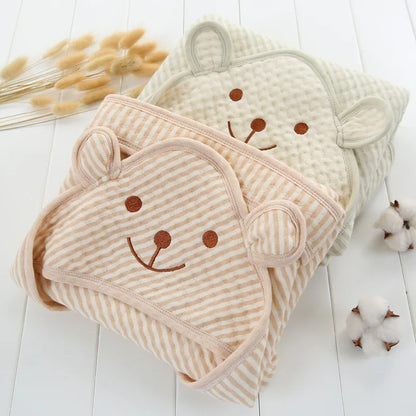 Baby Kapuzenhandtuch – Weiches, saugfähiges Handtuch für Babys