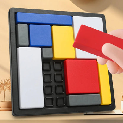 Kreatives geometrisches Block-Puzzlespiel