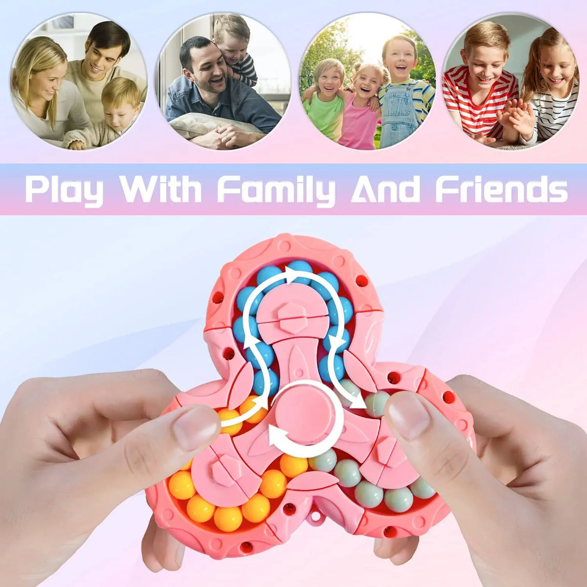 360° Drehender Fidget Spinner