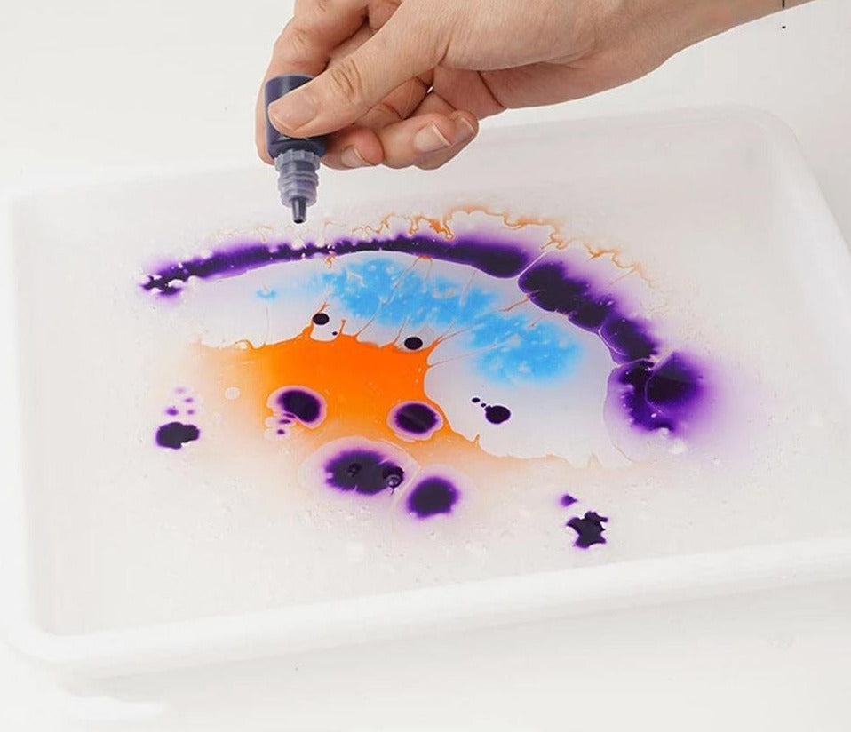 Farbenfrohe Wasserfarben-Kunstwerke - Malset