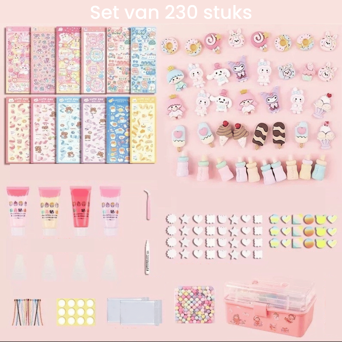 3D Sticker Bastelset