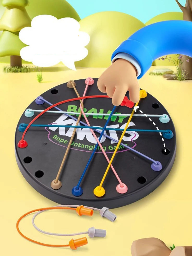 Spaßiges Knoten Puzzle Spiel