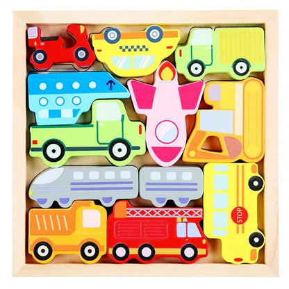 Formenspaß – Holzpuzzle (2+1 GRATIS)