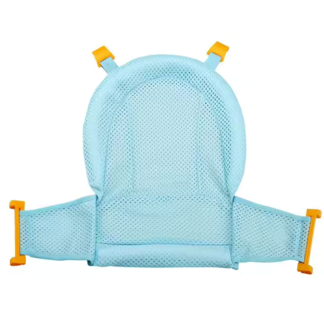 Faltbare Baby Badewanne mit Anti-Rutsch Baby Sitz und Sicherheitsgurt