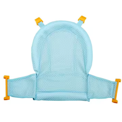 Faltbare Baby Badewanne mit Anti-Rutsch Baby Sitz und Sicherheitsgurt