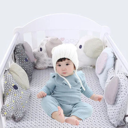 Baby Bettumrandung – Weiche Kinderbett Kissen für Babys