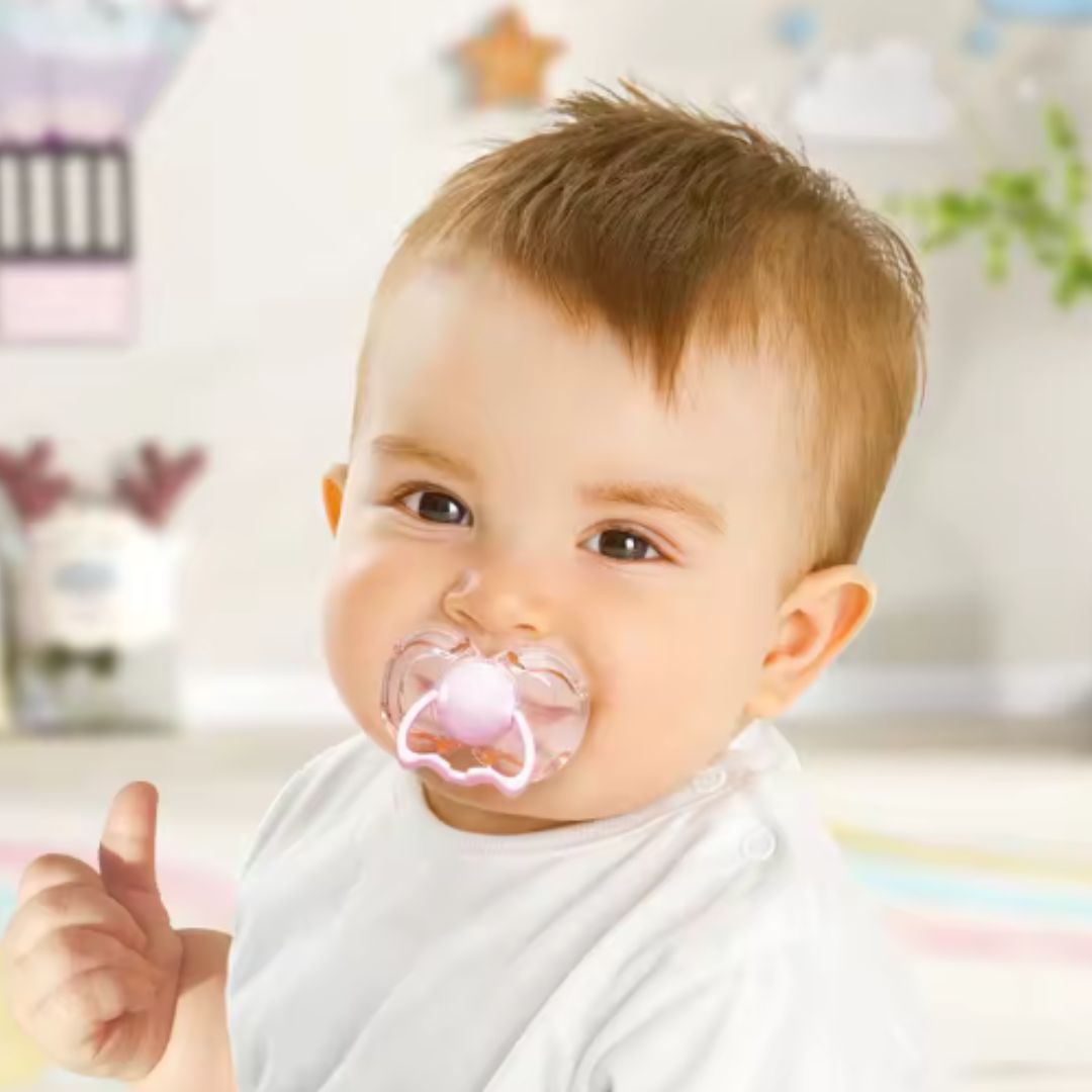 Baby Schnuller im Schmetterlingsdesign