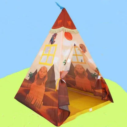 Buntes Kinderzelt - Indoor-Spielzelt für kreatives Spielen