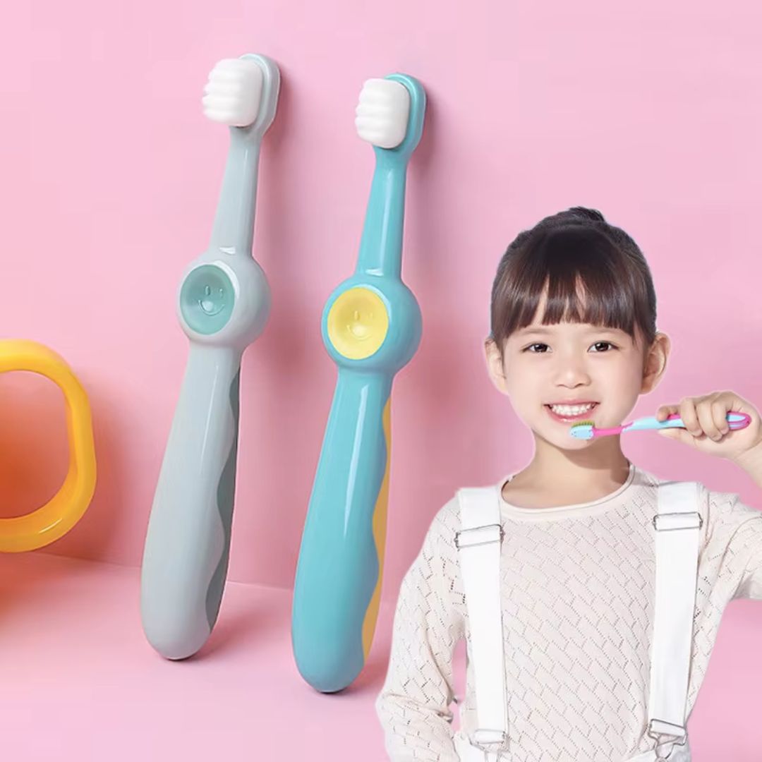 Kinderzahnbürste Set – Ergonomische Babyzahnbürsten für Sanfte Mundpflege