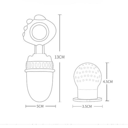 Baby-Schnuller mit Beißring – Ergonomisches Design für Einfaches Greifen