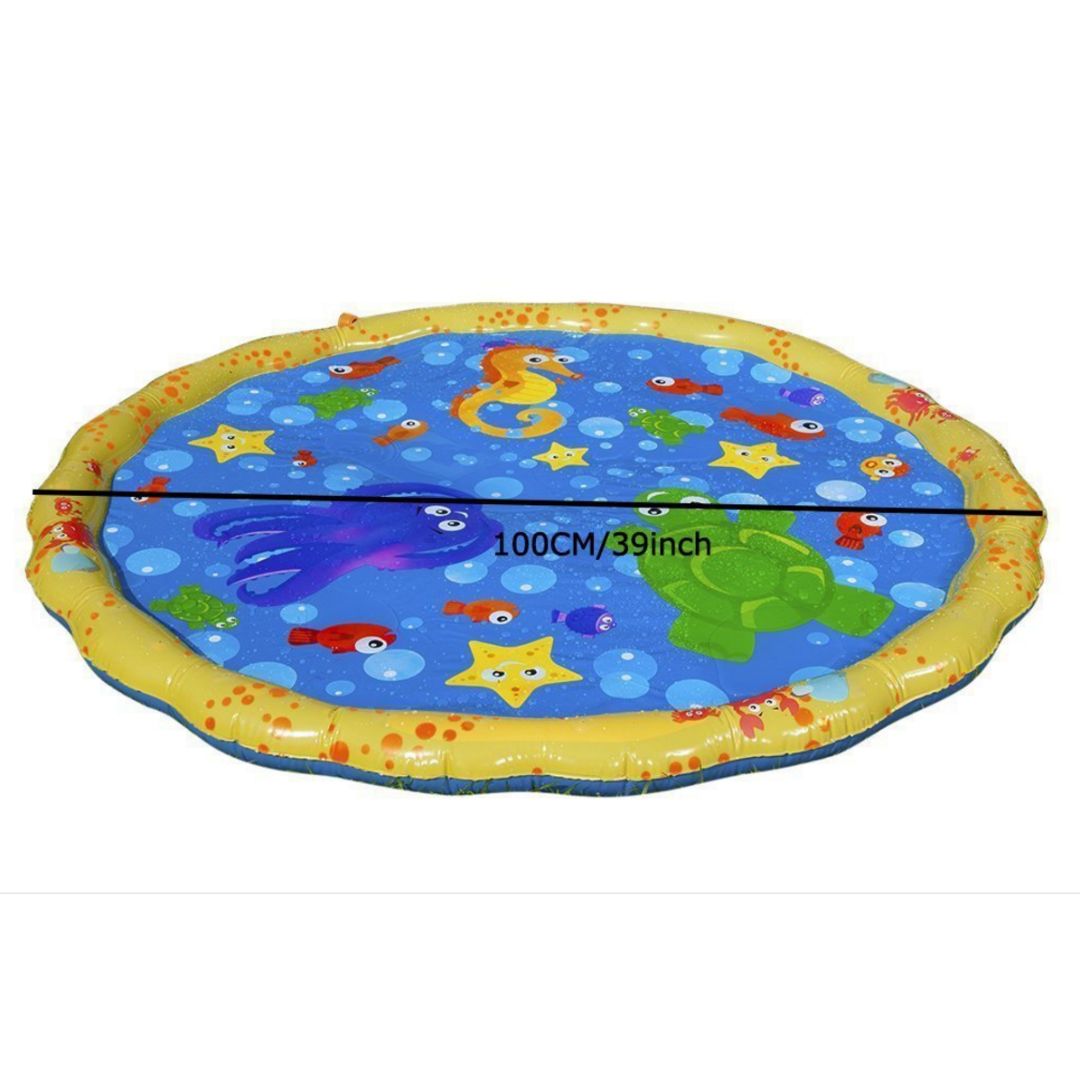 Wasserspielmatte für Kinder – Spritzmatte für Garten & Sommer-Spaß