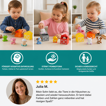 Montessori Farben & Zahlen Farm