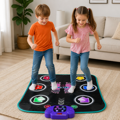 Leuchtende Bluetooth-Tanzmatte für Kinder mit 5 Spielmodi