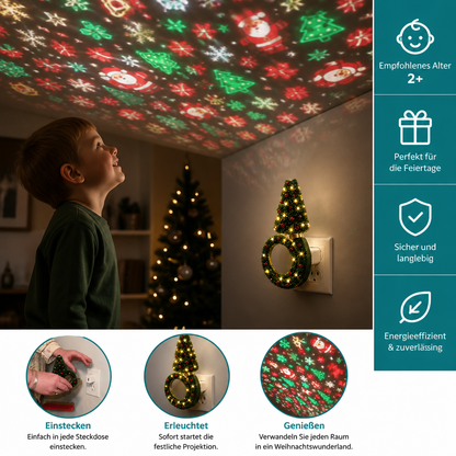 Weihnachtsbaum-Projektorlampe