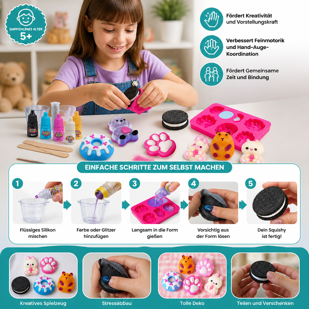 Squishy-Bastelset für Kinder