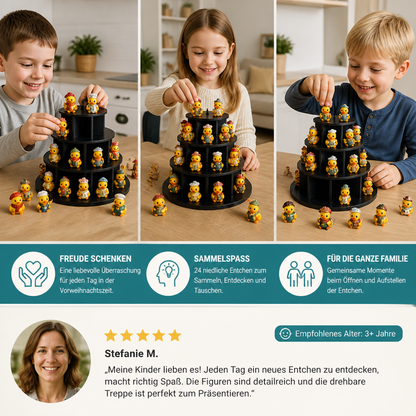24-Tage-Adventskalender mit magischen Enten & sammelbaren Mini-Figuren