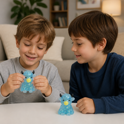 Mini-Highland-Rind-Squishy als Anti-Stress-Spielzeug
