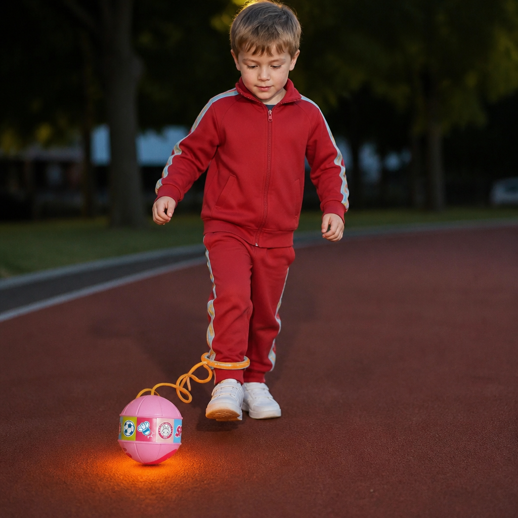 Interaktives Skip-Ball-Knöchelspielzeug für Kinder