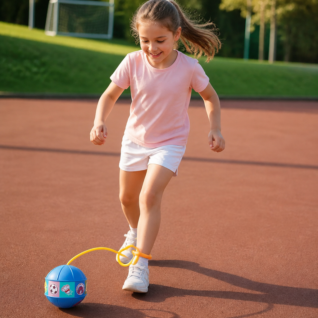 Interaktives Skip-Ball-Knöchelspielzeug für Kinder
