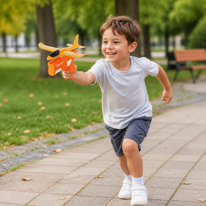 Schaumstoff-Gleiter-Flugzeugstarter-Set