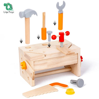 Für kleine Baumeister - Tischler-Werkzeugset