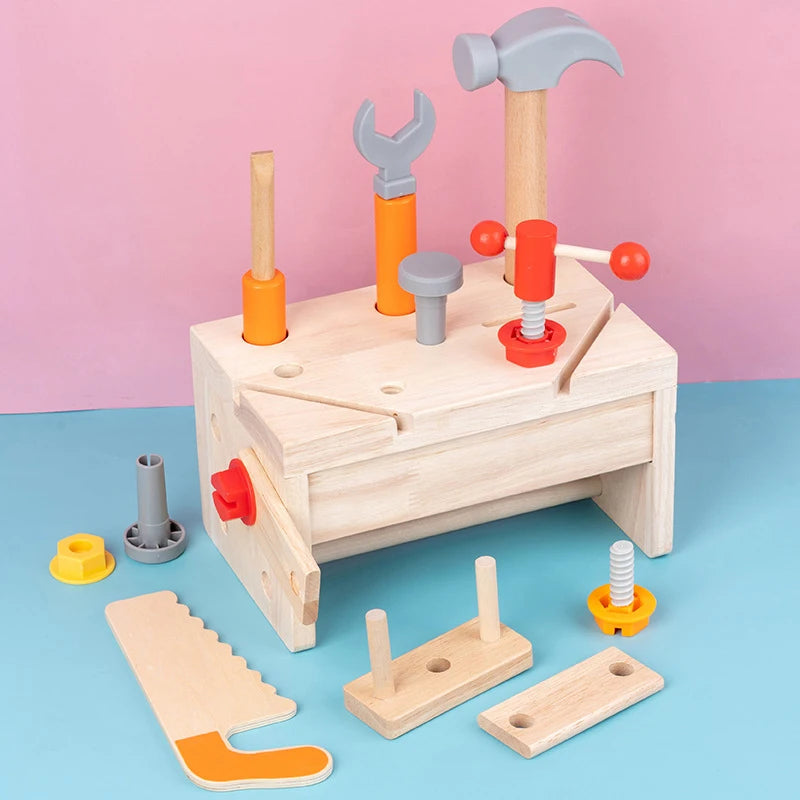 Für kleine Baumeister - Tischler-Werkzeugset