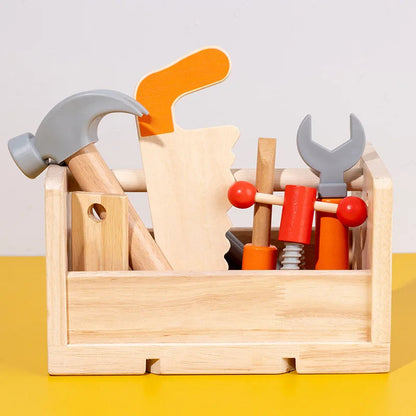 Für kleine Baumeister - Tischler-Werkzeugset