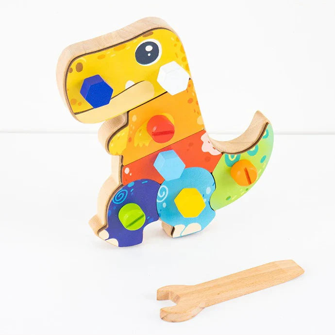 Drehen & Erforschen – Sensorisches Dino-Spielzeug für Kinder
