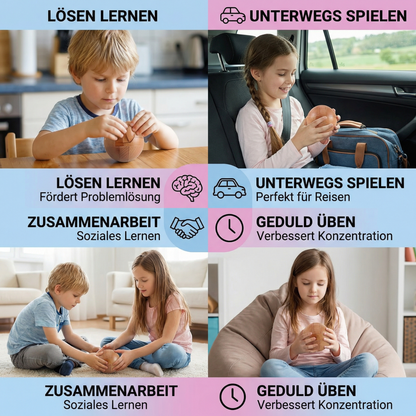 Montessori 3D Holz Lernspiel Puzzle Rätsel